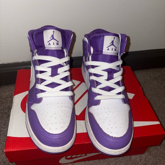 Nike Other - Air Jordan 1 Mid GS 'Purple Venom'